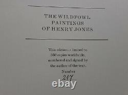 The Wildfowl Paintings Of Henry Jones, Limited Edition, Signed, 1st Ed, 1987