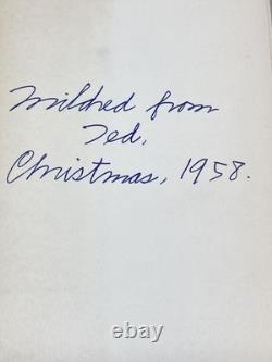 Theodore Roethke / WORDS FOR THE WIND SIGNED 1st Edition 1958 Theodore Roethke / WORDS FOR THE WIND SIGNED 1st Edition 1958