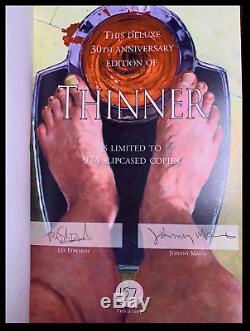 Thinner by Stephen King SIGNED by LES EDWARDS PS Publishing Hardback 1/974