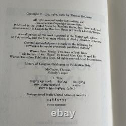 Thomas McGuane / Nobody's Angel SIGNED 1st Edition