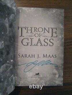 Throne of Glass, Sarah J. Maas, Signed, US True 1st Edition/1st Printing HB