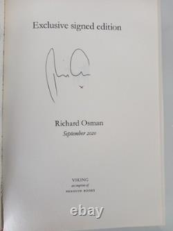 Thursday Murder Club 1st Edition Signed Hardcover Book Set Richard Osman VGC