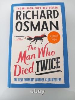 Thursday Murder Club 1st Edition Signed Hardcover Book Set Richard Osman VGC