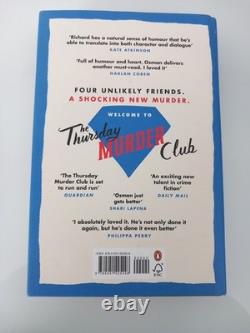 Thursday Murder Club 1st Edition Signed Hardcover Book Set Richard Osman VGC