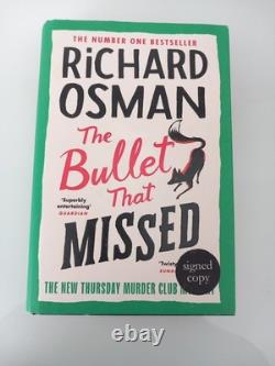 Thursday Murder Club 1st Edition Signed Hardcover Book Set Richard Osman VGC