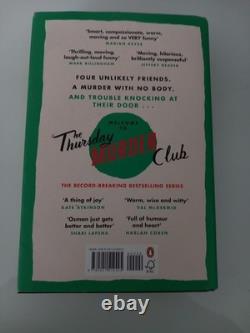 Thursday Murder Club 1st Edition Signed Hardcover Book Set Richard Osman VGC