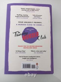 Thursday Murder Club 1st Edition Signed Hardcover Book Set Richard Osman VGC