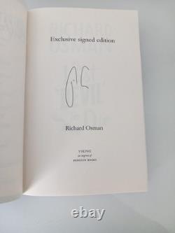 Thursday Murder Club 1st Edition Signed Hardcover Book Set Richard Osman VGC