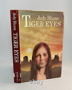 Tiger Eyes-Judy Blume-SIGNED! -INSCRIBED! -TRUE First/1st Edition-Ex Libris-RARE