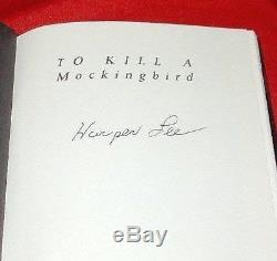 To Kill A Mocking Bird Harper Lee 35th Anniv. SIGNED 1st Ed 1st Print EXC