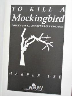 To Kill a Mockingbird by Harper Lee (1995, Hardcover, Anniversary) Signed