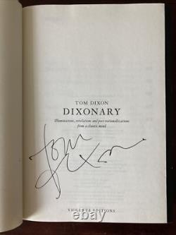 Tom Dixon Dixonary SIGNED 1st Edition