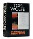 Tom Wolfe THE BONFIRE OF THE VANITIES Signed 1st Edition 2nd Printing