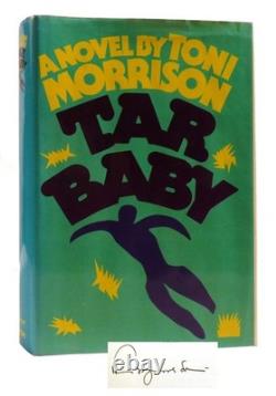 Toni Morrison TAR BABY Signed 1st Edition 1st Printing