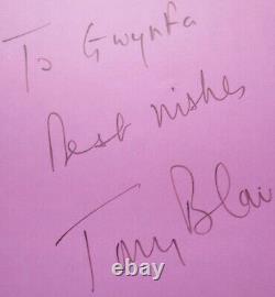 Tony Blair Victory 1997 1st edition signed & inscribed