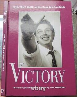 Tony Blair Victory 1997 1st edition signed & inscribed