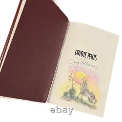 Tony Hillerman / Coyote Waits Signed 1st Edition 1990