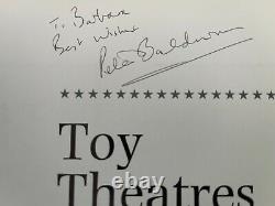 Toy Theatres of the World 1992 Peter Baldwin SIGNED BY AUTHOR RARE 1st Edition