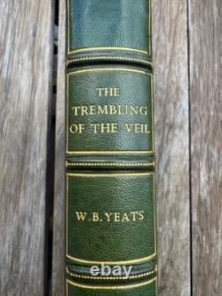 Trembling of the Veil WB YEATS. Signed Ltd 1st Ed. Bound Sangorski & Sutcliffe