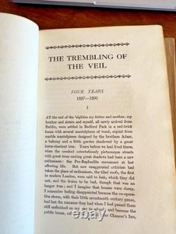 Trembling of the Veil WB YEATS. Signed Ltd 1st Ed. Bound Sangorski & Sutcliffe