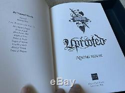 ULTRA RARE 1/5 Edition UPROOTED Double-Signed By Naomi Novik & Donato