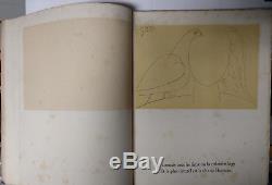 UNIQUE book SIGNED by Picasso LE VISAGE DE LA PAIX Eluard original litho 110/150