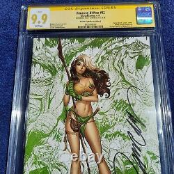 Uncanny X-Men # 12 CGC 9.9 Partially Sketched Variant # F SS J Scott Campbell