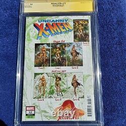 Uncanny X-Men # 12 CGC 9.9 Partially Sketched Variant # F SS J Scott Campbell