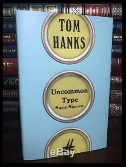 Uncommon Type Some Stories SIGNED by TOM HANKS New Hardcover 1st Edition Print