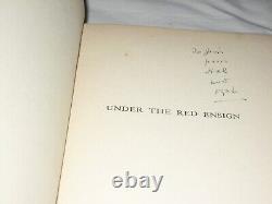 Under the Red Ensign SCARCE AUTHOR SIGNED COPY H. M. Tomlinson FIRST 1926 DW VG