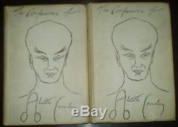 VERY RARE, SIGNED, 1929, 1st Ed, CONFESSIONS OF ALEISTER CROWLEY, OCCULT, MAGICK