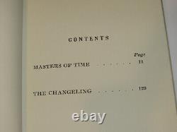 VTG'MASTERS OF TIME' 1950 BOOK! A E van VOGT SIGNED 1st EDITION! DUST JACKET
