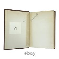 Vardis Fisher / No Villain Need Be Signed 1st Edition 1936
