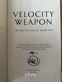 Velocity Weapon Chaos Vector Catalyst Gate Signed 1st Edition Megan E. O'Keefe