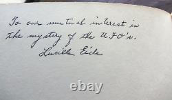 Very Rare SIGNED 1980 First Edition MY UFO Lucille Eide FLYING SAUCER Contactee