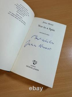 Vet in a Spin by James Herriot Michael Joseph Signed By Author 1st Edition