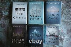 Victoria Aveyard Red Queen series full signed 1st edition, 1st print set