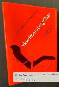 View from a Long Chair The Memoirs of jack Pritchard / Signed 1st Edition 1984