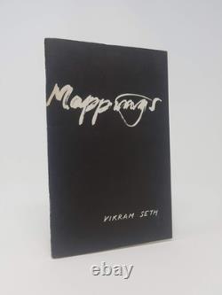 Vikram Seth / Mappings Signed 1st Edition 1980