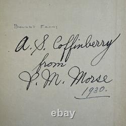 Vintage 1929 Physics Signed! 1st Edition-Quantum Mechanics by Condon & Morse