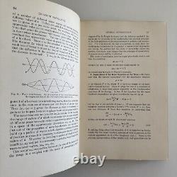 Vintage 1929 Physics Signed! 1st Edition-Quantum Mechanics by Condon & Morse