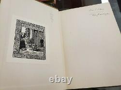 Vintage Book Collection PERCY MACKAYE Signed Playwright / Plays Arthur Rackham