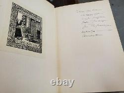 Vintage Book Collection PERCY MACKAYE Signed Playwright / Plays Arthur Rackham
