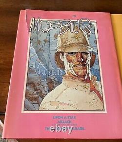 Volume 1, 2, & 3 The Incal Signed and Numbered Hardcover Moebius Jodorowsky