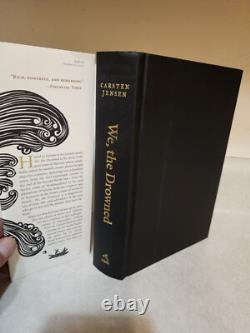 WE THE DROWNED Carsten Jensen SIGNED 1st Edition 2nd Printing NOVEL Fiction