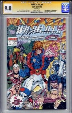 WILDC. A. T. S. #1 CGC 9.8 SS JIM LEE (1st appearance WILDCATS)