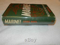 WW II USMC MARINE! THE LIFE OF CHESTY PULLER Signed by Chesty Puller 1962