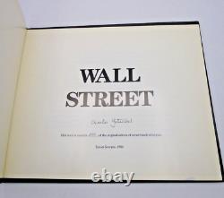 Wall Street Charles Gatewood SIGNED 1st Edition Sun in Scorpio 1984 HC