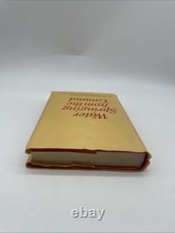Water Springing From The Ground Andrew Best Hardback 1st Edition Signed