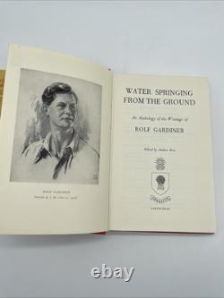 Water Springing From The Ground Andrew Best Hardback 1st Edition Signed